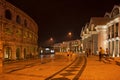 Macau Fisherman\'s Wharf by night in Macau Royalty Free Stock Photo